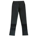 Black Mesh Net Yoga Leggings